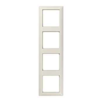JUNG AS 500 Бежевая Рамка 4-ая ударопрочная AS584BF
