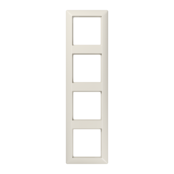 JUNG AS 500 Бежевая Рамка 4-ая ударопрочная AS584BF