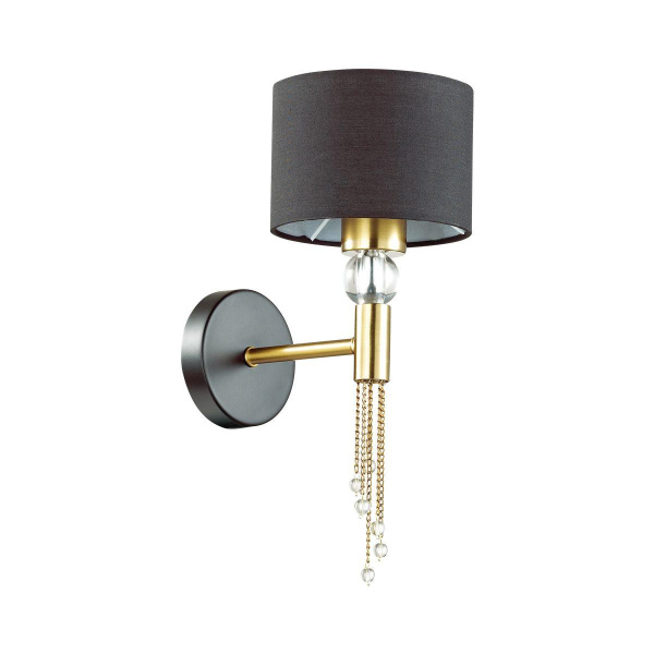 Купить Lumion 4516/1W Черный Бра NEOCLASSI LN21 116 античная латунь E27 60W 220V SANTIAGO