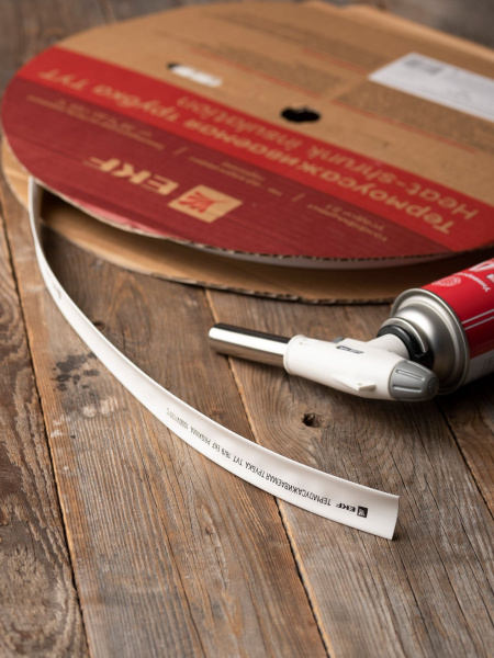 Купить EKF PROxima Термоусаживаемая трубка ТУТ нг 18/9 белая рулон