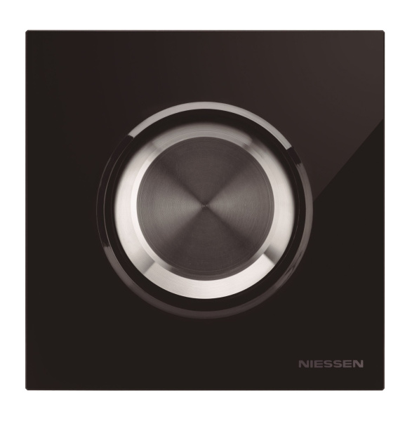 Купить ABB SKY Moon Стекло чёрное Рамка 1-постовая 2CLA867100A3101