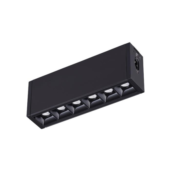 Novotech 358096 NT19 008 черный Светильник Троффер IP20 LED 4000K 6W 24V RATIO