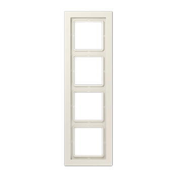 JUNG LSD Бежевая (дуропласт) Рамка 4-ая LSD984W