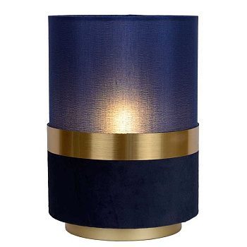 Lucide TUSSE Лампа настольная Ø 15 cm 1xE14 Blue 10508/01/35