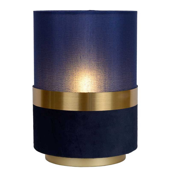 Lucide TUSSE Лампа настольная Ø 15 cm 1xE14 Blue 10508/01/35
