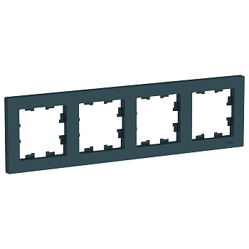 Systeme Electric AtlasDesign Изумруд Рамка 4-ая, универсальная