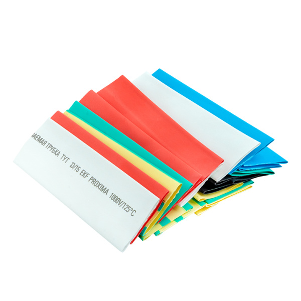 Купить EKF PROxima Термоусаживаемая трубка ТУТ нг 20/10 набор:7 цветов по 3шт. 100мм.