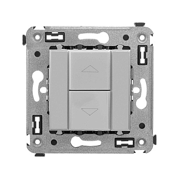 DKC Механизм управления рольставней в стену, "Avanti", "Закаленная сталь"