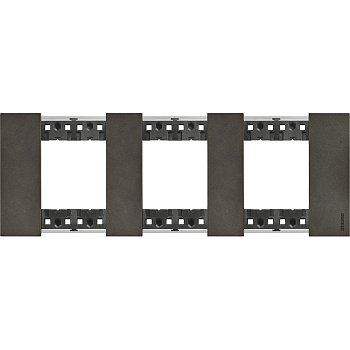 BT Living now Космос Рамка немецкий стандарт 3 поста (2+2+2 мод) KA4802M3NG