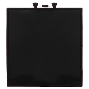 DKC Вывод кабеля модульный "Avanti", "Черный квадрат", 2 модуля