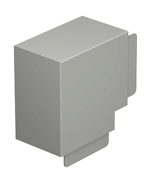 OBO Bettermann Угол плоский кабель-канала WDK 100x130 мм, ПВХ серый RAL7030 6024637