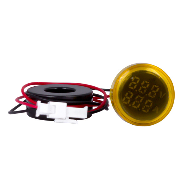 Купить EKF PROxima Индикатор значения тока и напряжения желтый ED16-22AVD 100А