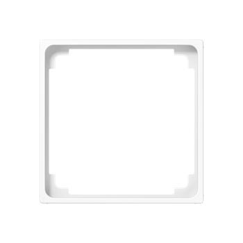 JUNG A 500 Белая Рамка промежуточная для монтажа изделий с крышкой 50х50 A590ZWW