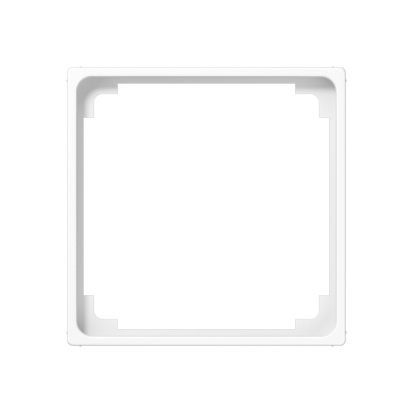 JUNG A 500 Белая Рамка промежуточная для монтажа изделий с крышкой 50х50 A590ZWW