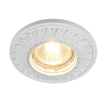 Maytoni DownLight Gyps Белый Встроенный светильник 1xGU10 35W DL280-1-01-W