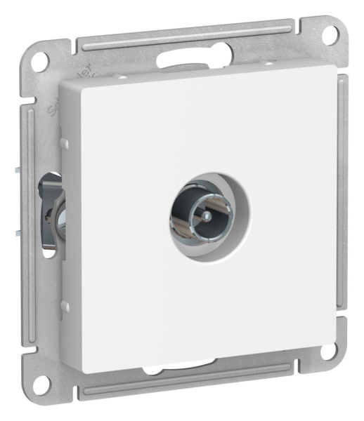 Systeme Electric AtlasDesign Лотос Розетка TV проходная 4DB, механизм