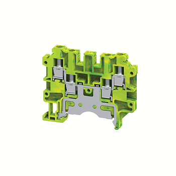 КЭАЗ Клемма заземляющая c 4-мя контактами винтовая OptiClip CMCG-4-QUATTRO-PE-I-(0,2-4)-PEN