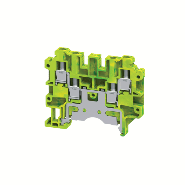 КЭАЗ Клемма заземляющая c 4-мя контактами винтовая OptiClip CMCG-4-QUATTRO-PE-I-(0,2-4)-PEN