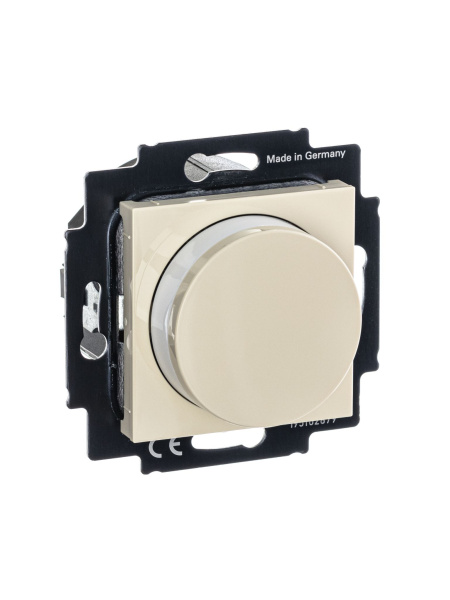 Купить ABB EPJ Levit слоновая кость / белый Диммер поворотно-нажимной, 60-600Вт, R 2CHH942247A6017