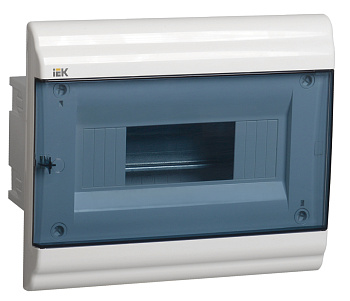 IEK PRIME Корпус пластиковый встраиваемый ЩРВ-П-9 белый IP41