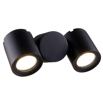 Maytoni Outdoor Wall Street Черный Бра GU10 50W O010WL-02B