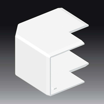 Kopos Угол внешний на 90 гр. LHD 40X40 8646 (HB) (Цвет Белый) 8646_HB