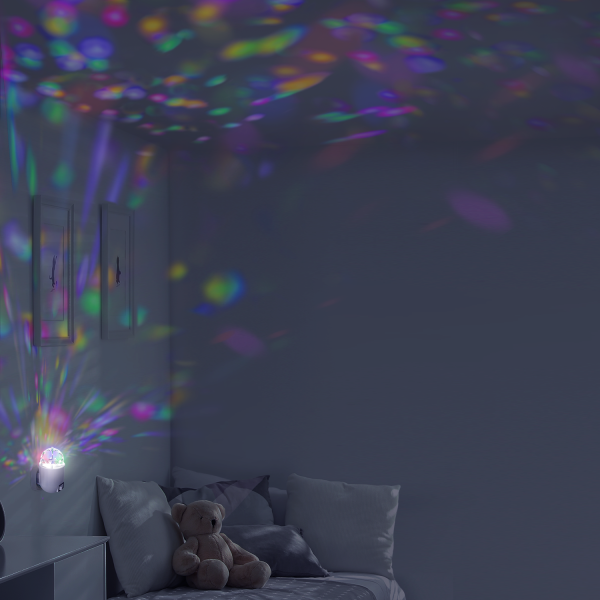 Купить Gauss Светильник розеточный 3W 220-240V белый с фиксированной проекцией "диско" LED DIY0041