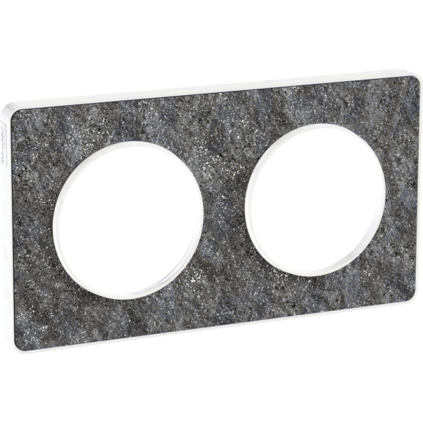 SE Odace Черный фосфор/Бел Рамка 2-ая S52P804T