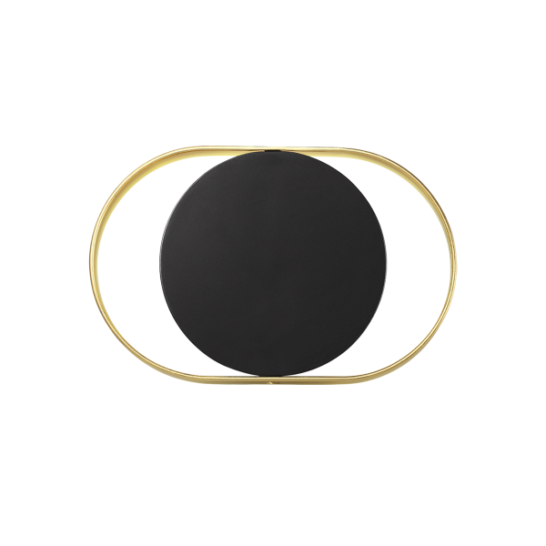 Купить Odeon Light 4246/7WB HIGHTECH ODL21 179 черн/золотист/металл Настенный светильник IP20 LED 7W 560Лм 3000K MONDY