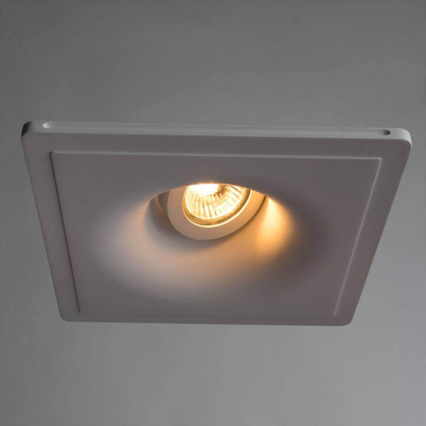 Купить Arte Lamp Invisible Белый Светильник точечный встаиваемый 35W GU10 A9410PL-1WH