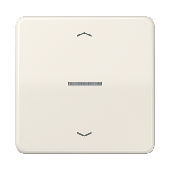 JUNG Клавиша для KNX кнопки, 1 группа с окошком и символами "стрелки" дюропласт слоновая кость CD101KO5P