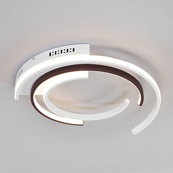 Eurosvet 90248/3 Светильник потолочный белый/ черный a056154