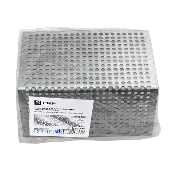 Купить EKF PROxima Nova Держатель для двойной розетки