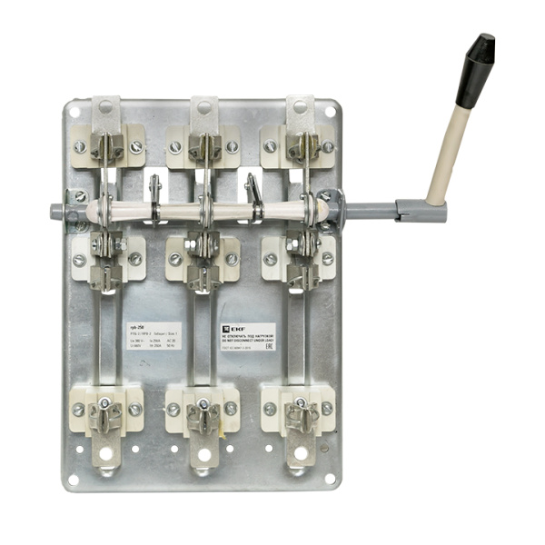 Купить Разъединитель-предохранитель РПБ-2 250А правый привод без ППН EKF Basic rpb-r-250