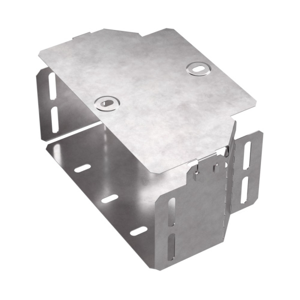 Промрукав Переходник симметричный с крышкой Стандарт 200х150х100 PR16.0476