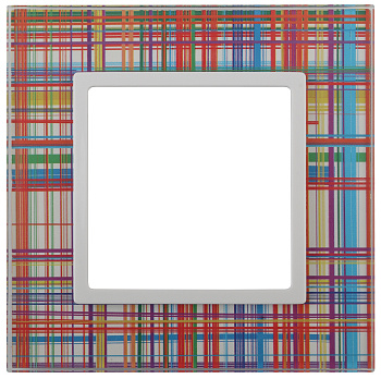 ЭРА 14-5101-00 Elegance Прозрачный/бел Стекло Рамка 1-ая