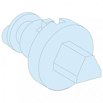 SE Prisma G Втулка с треугольным штырём, 7 мм 08948