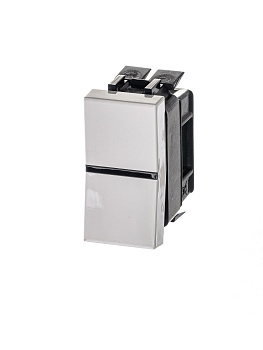 ABB NIE Zenit Бел Переключатель 1-клавишный перекрестный 1 мод 2CLA211000N1101