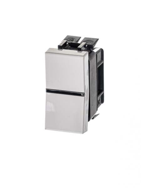 ABB NIE Zenit Бел Переключатель 1-клавишный перекрестный 1 мод 2CLA211000N1101