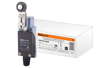 TDM Концевой выключатель ВККН-2118М11-У2 роликовый рычаг 5А 1з+1р IP65 SQ0732-0030