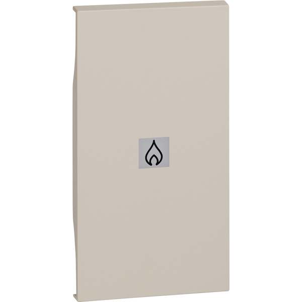 BT Living now Песочный Лицевая панель с символом нагреватель для выключ и переключ 2 мод KM01M2PN