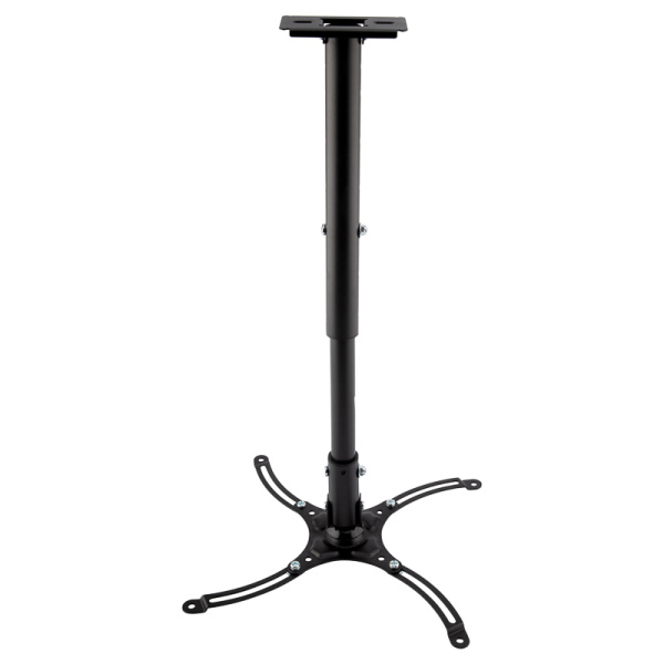 Кронштейн для проектора потолочный с регулировкой расстояния (428-683 мм) макс. 10 кг серия Profi Rexant 38-0302