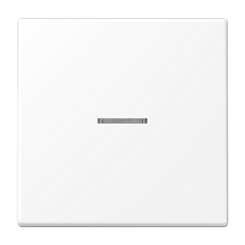JUNG LS 990 Белый матовый Клавиша для KNX кнопки, 1 группа, с подсветкой и символами"стрелки" LS101KO5WWM