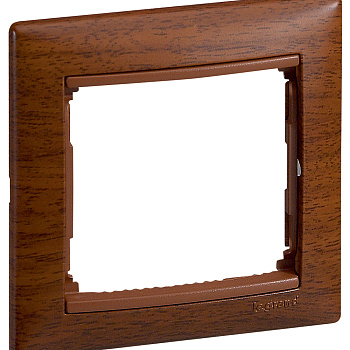 Legrand Valena Тонированное дерево Рамка 1-ая 770311