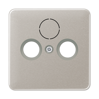 JUNG CD 500/CD plus Платина Накладка TV-FM-SAT CD561SATPT