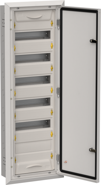 TITAN 5 Корпус мет. ЩРв-72 (1х72) 1005х365х130 IP31 сер IEK