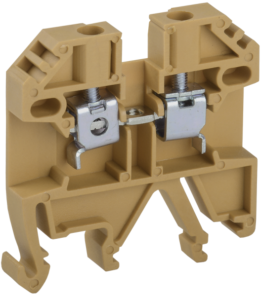 Купить IEK Клемма винтовая КВИ-4мм2 желтая