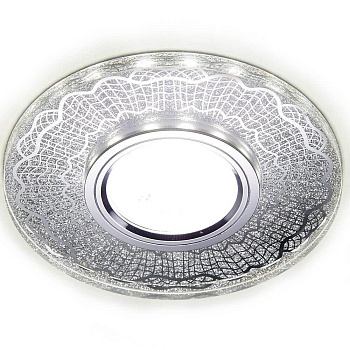 Ambrella Встраиваемый точечный светильник со светодиодной лентой S175 CL/CH хром/серебро MR16+3W(LED WHITE)