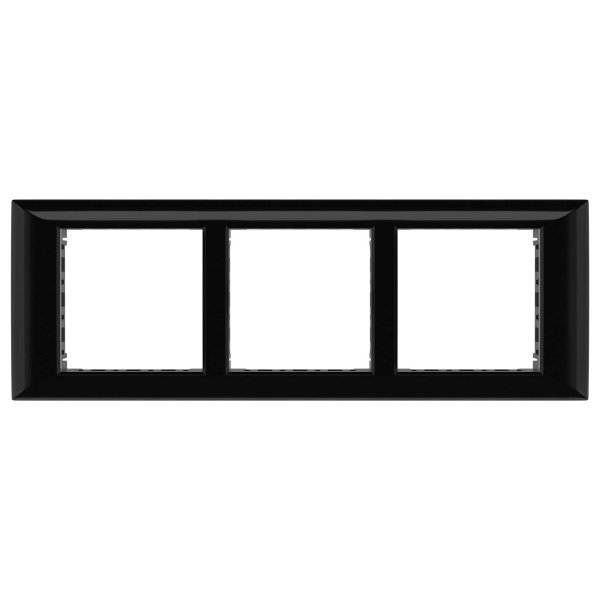 Купить DKC Рамка-суппорт "Avanti" для "In-liner Front",  серебристый металлик, 6модулей