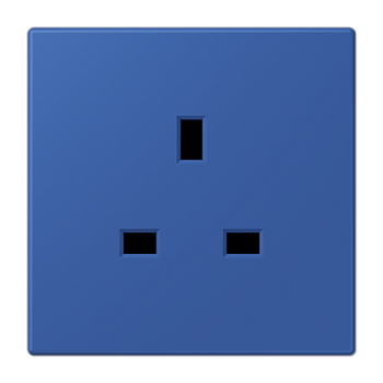 JUNG Накладка для механизма розетки арт. 3521EINS дюропласт Les Couleurs® Le Corbusier LC2521P4320K